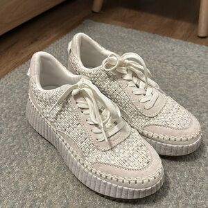 Size 7.5 white sneakers